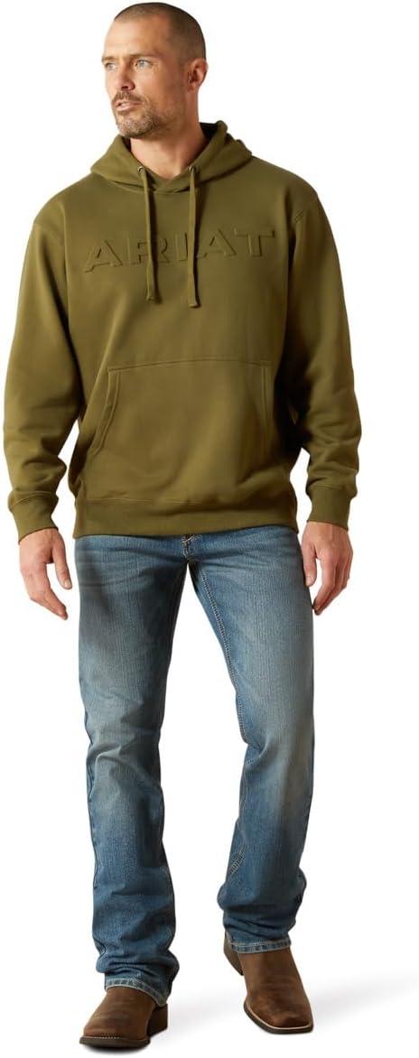 imageARIAT Embossed Logo Hoodie Winter Moss XLarge