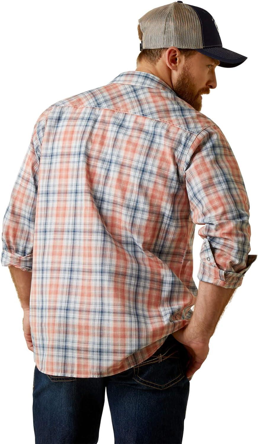 imageARIAT Mens Hantioch Retro Fit ShirtFaded Brick