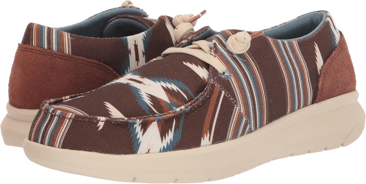 imageARIAT Mens Hilo Stretch SneakerArroyo Chocolate