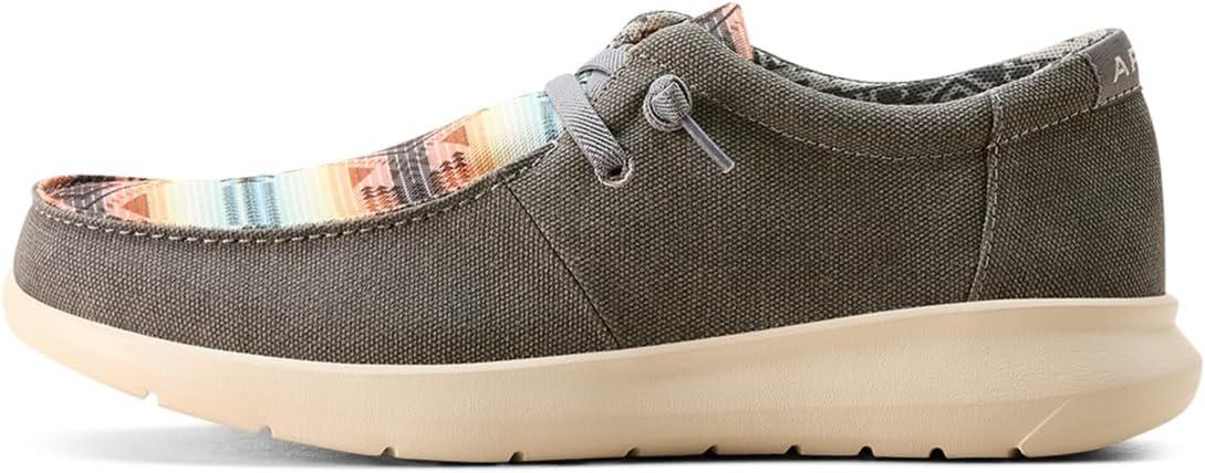 imageARIAT Mens Hilo Stretch SneakerCharcoalSalado Sunset