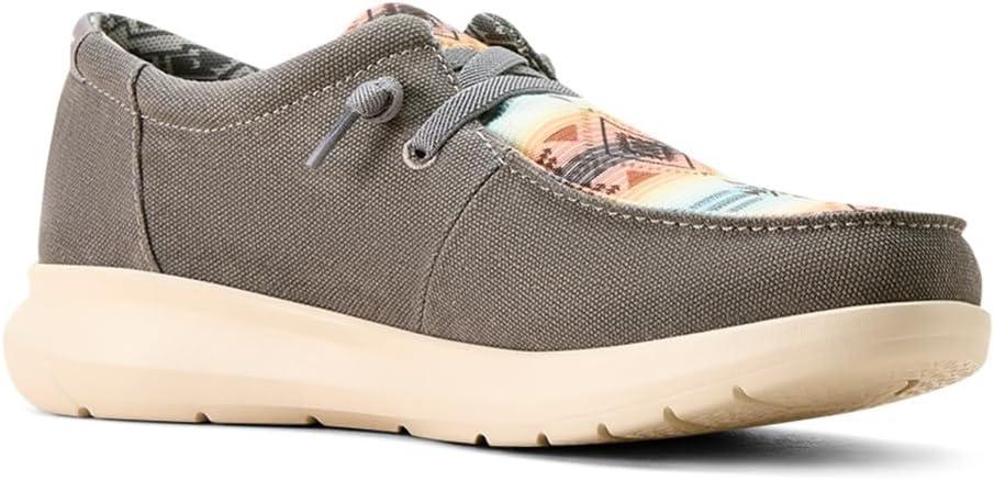 imageARIAT Mens Hilo Stretch SneakerCharcoalSalado Sunset