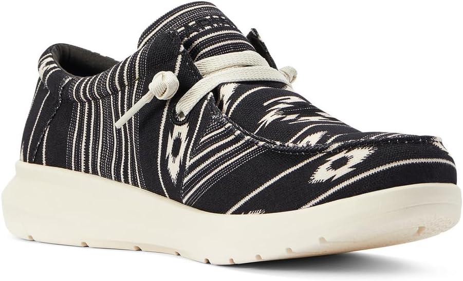 imageARIAT Mens Hilo Stretch SneakerCristo Black