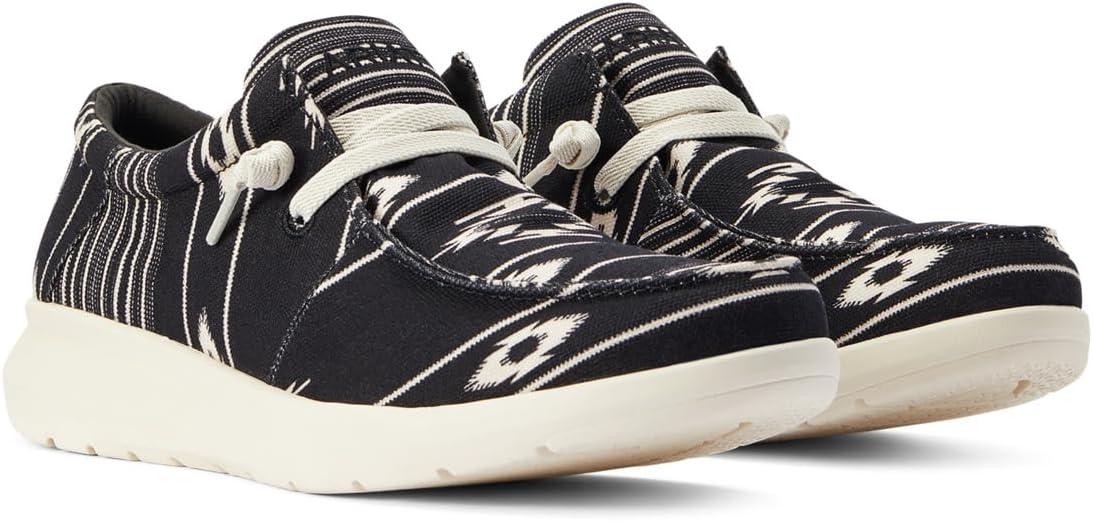 imageARIAT Mens Hilo Stretch SneakerCristo Black