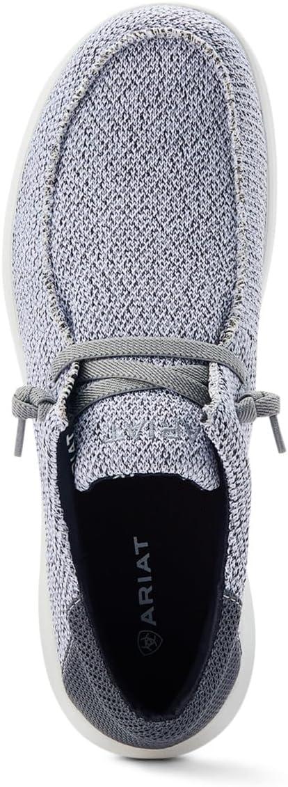 imageARIAT Mens Hilo Stretch SneakerDistressed WhiteDark Grey