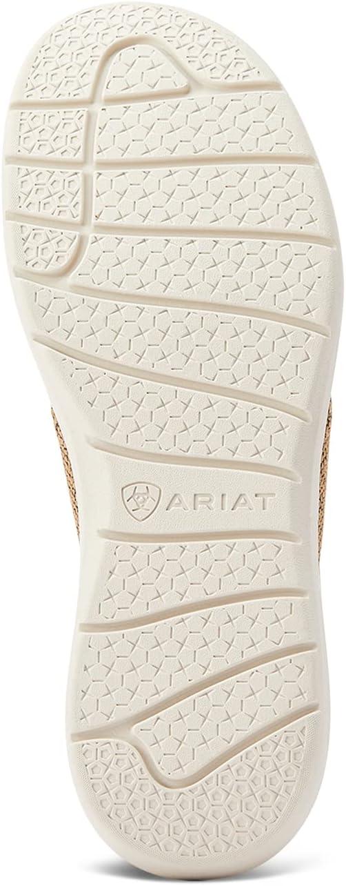 imageARIAT Mens Hilo Stretch SneakerHeathered SandCream Aztec Print