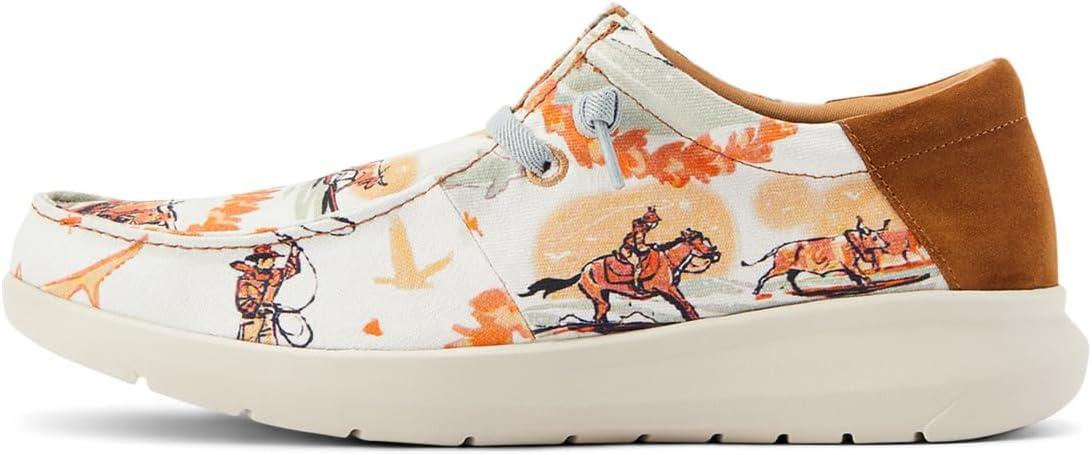 imageARIAT Mens Hilo Stretch SneakerSurfing Longhorn Print