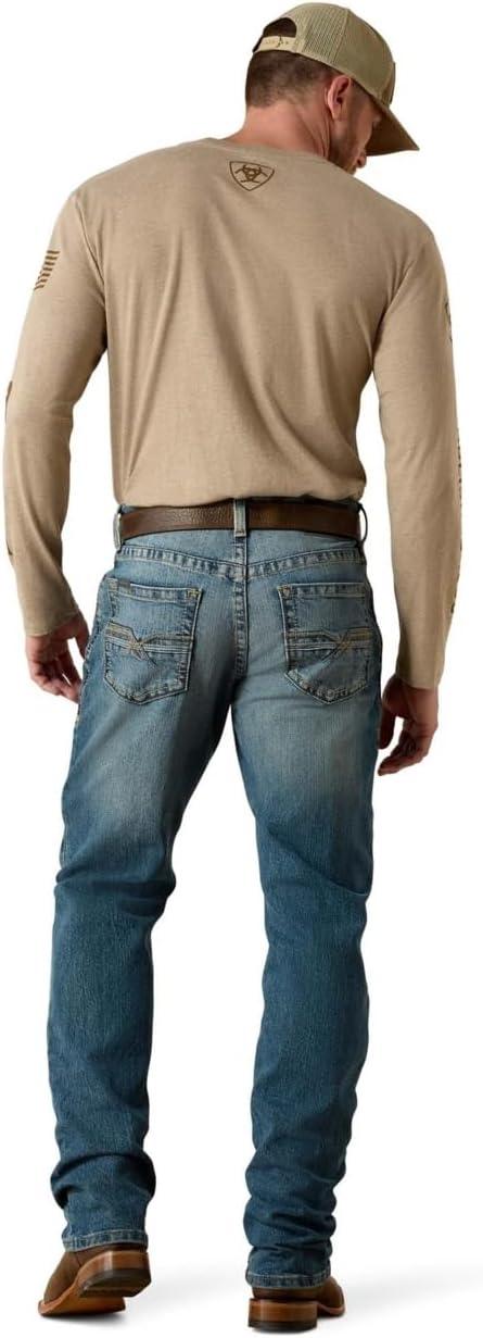 imageARIAT Mens M4 Low Rise Stretch Stockton Stackable Straight LegKentucky