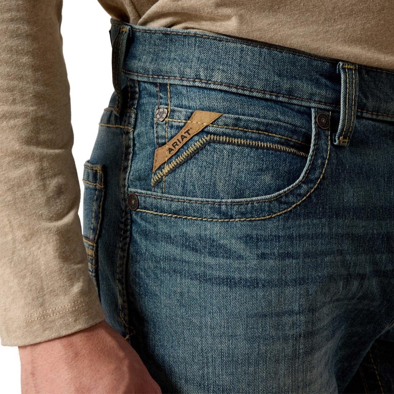 imageARIAT Mens M4 Low Rise Stretch Stockton Stackable Straight LegKentucky