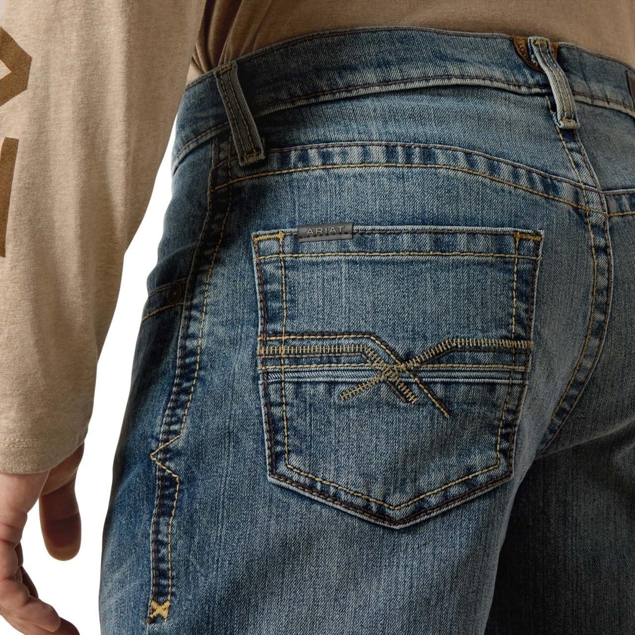 imageARIAT Mens M4 Low Rise Stretch Stockton Stackable Straight LegKentucky