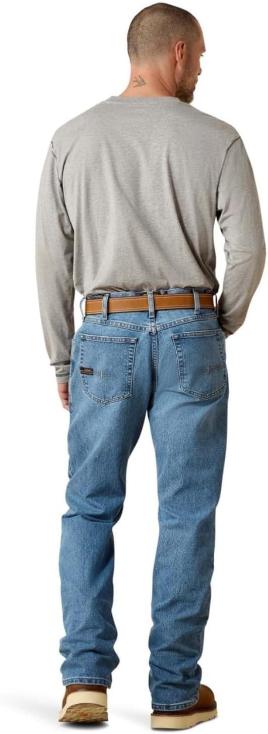 imageARIAT Mens Mns Rebar M4 Durastrtch Bsc Boot Jn RnsJeans
