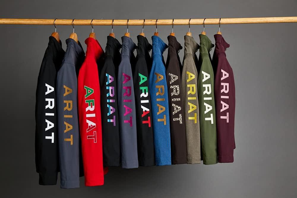 imageARIAT Mens New Team Softshell Mexico Water Resistant JacketBlack