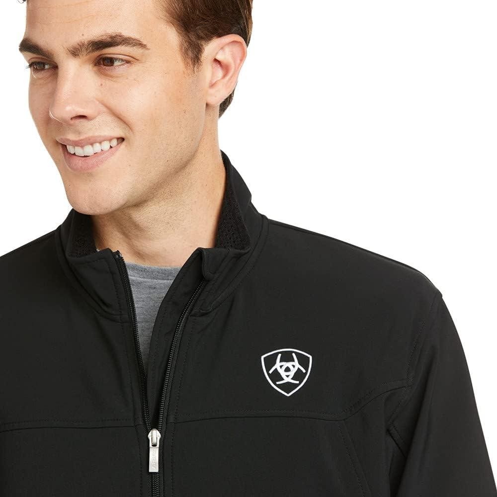 imageARIAT Mens New Team Softshell Mexico Water Resistant JacketBlack