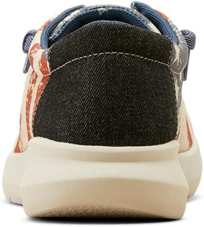 imageARIAT Mens P27779mFooCharcoalAmerican Flag Print