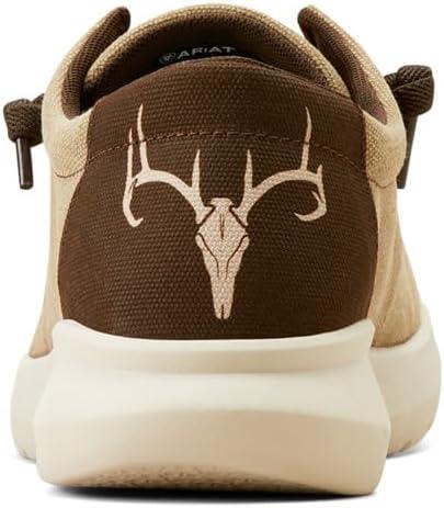 imageARIAT Mens P27779mFooDeerskullTan