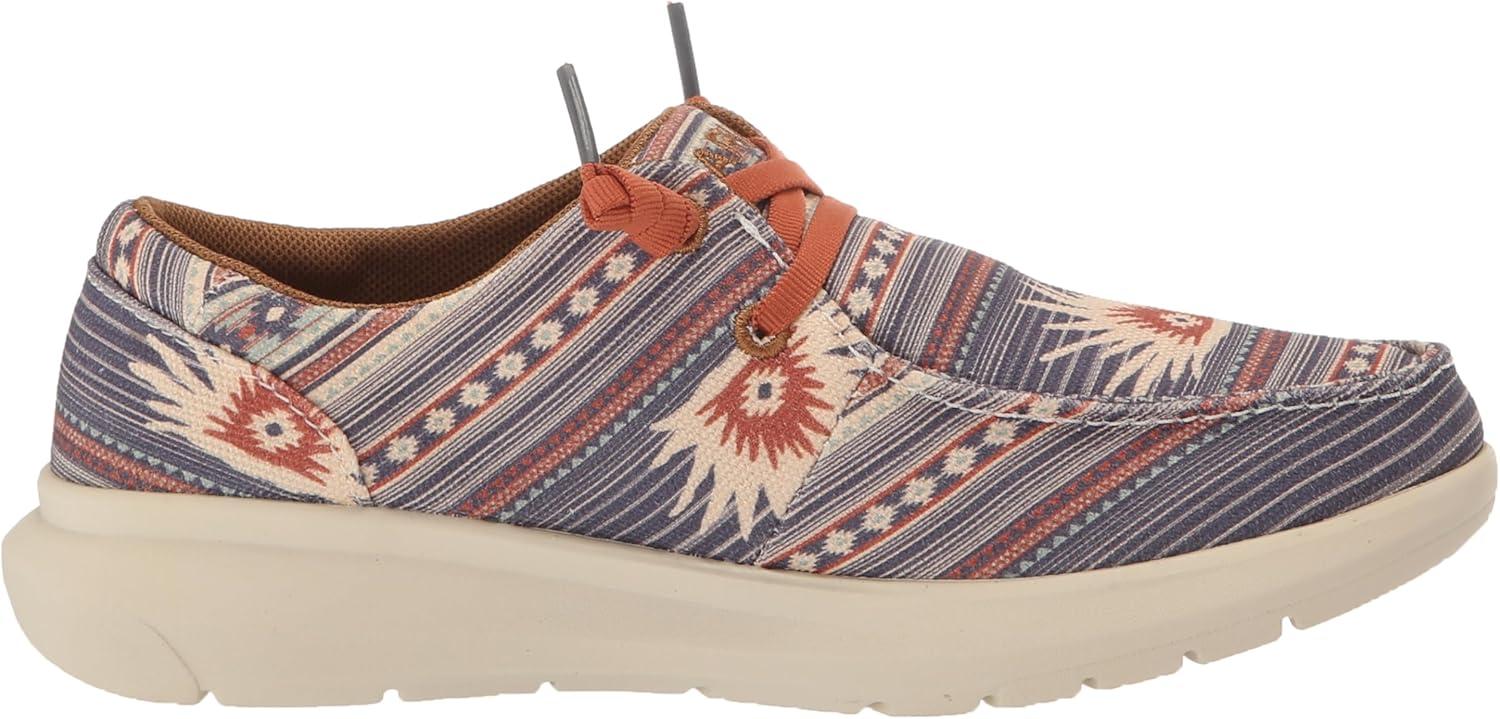 imageARIAT Unisex Youth Hilo ShoeBlue Boquillas Print