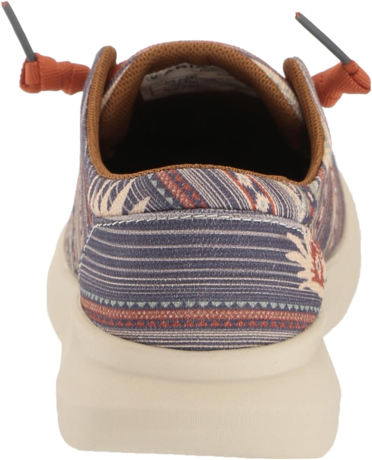 imageARIAT Unisex Youth Hilo ShoeBlue Boquillas Print