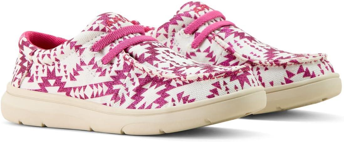 imageARIAT Unisex Youth Hilo ShoeBright Rose Southwestern Glitt