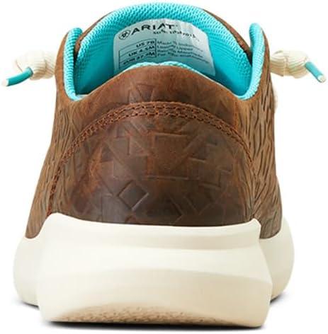 imageARIAT Unisex Youth Hilo ShoeBrown Blanket Emboss