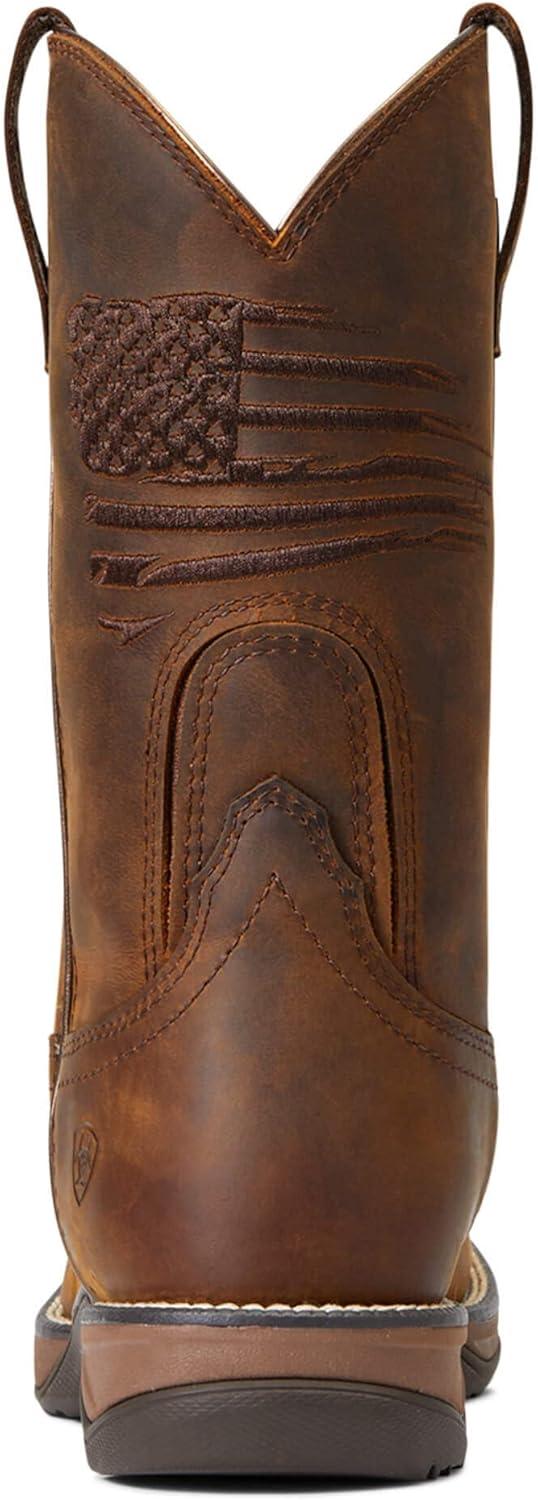 imageARIAT Womens Anthem Patriot Waterproof Western BootDistressed Brown