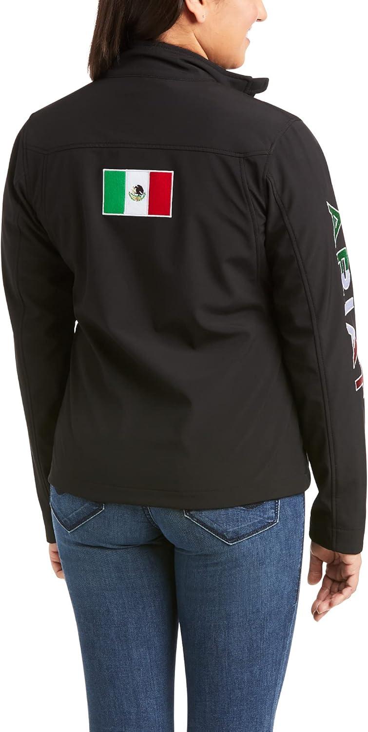 imageARIAT Womens Classic Team Softshell Mexico JacketBlack