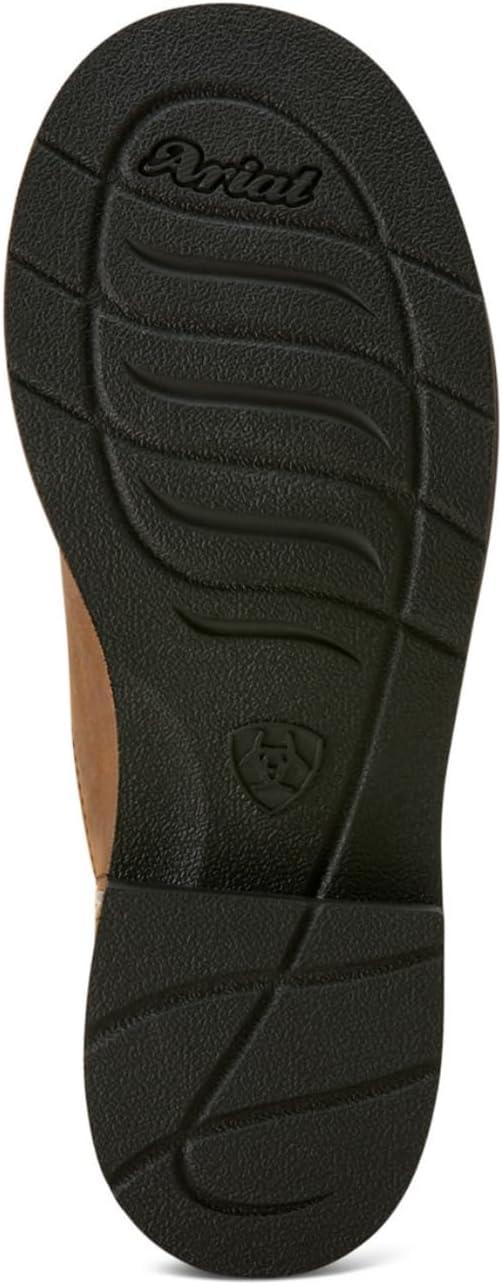 imageARIAT Womens Fatbaby Heritage Lilah Western BootChocolate ChipDistressed Ivory