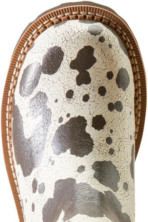 imageARIAT Womens Fatbaby Twin Gore Western BootCow Print