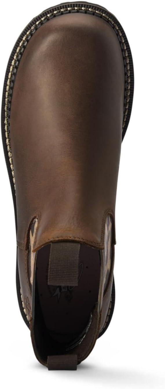 imageARIAT Womens Fatbaby Twin Gore Western BootDistressed Tan