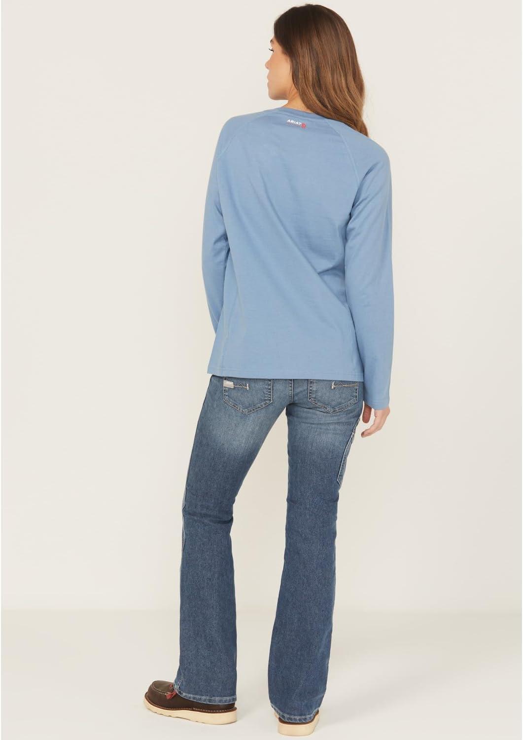 imageARIAT Womens Rebar Durastretch Raven Boot Cut JeanSofia