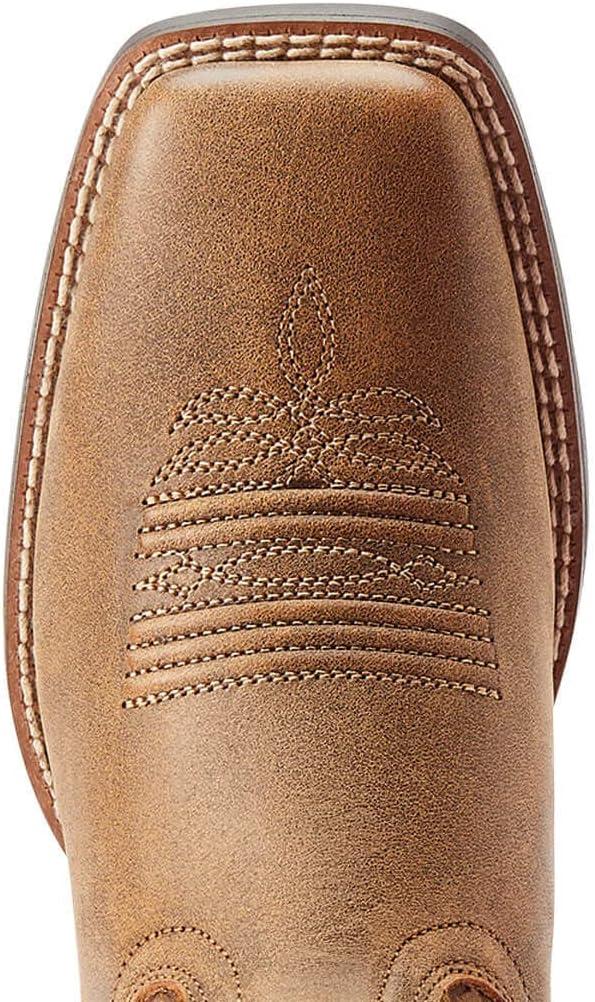 imageARIAT Workhog Wide Square Toe H2O Mens BootBare Brown