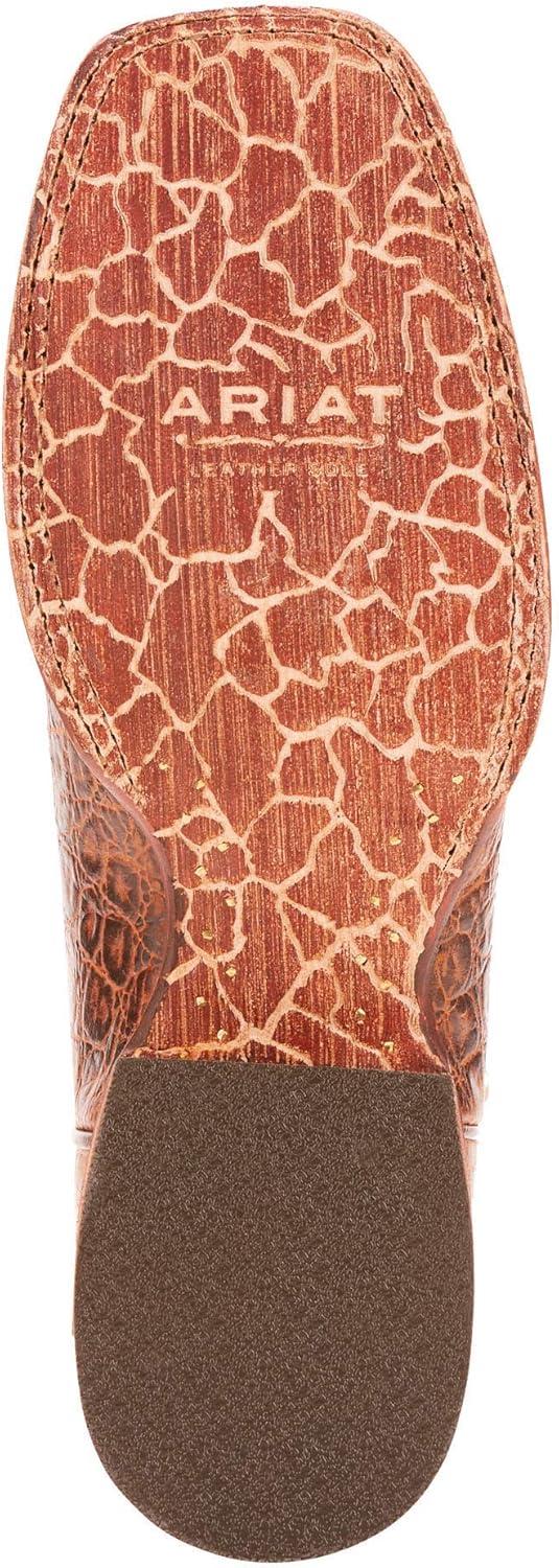 imageARIAT Workhog Wide Square Toe H2O Mens BootNaturally Distressed Black