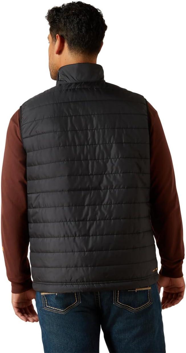imageARIAT mens Rebar Cordura Ripstop Lightweight Insulated VestBlack