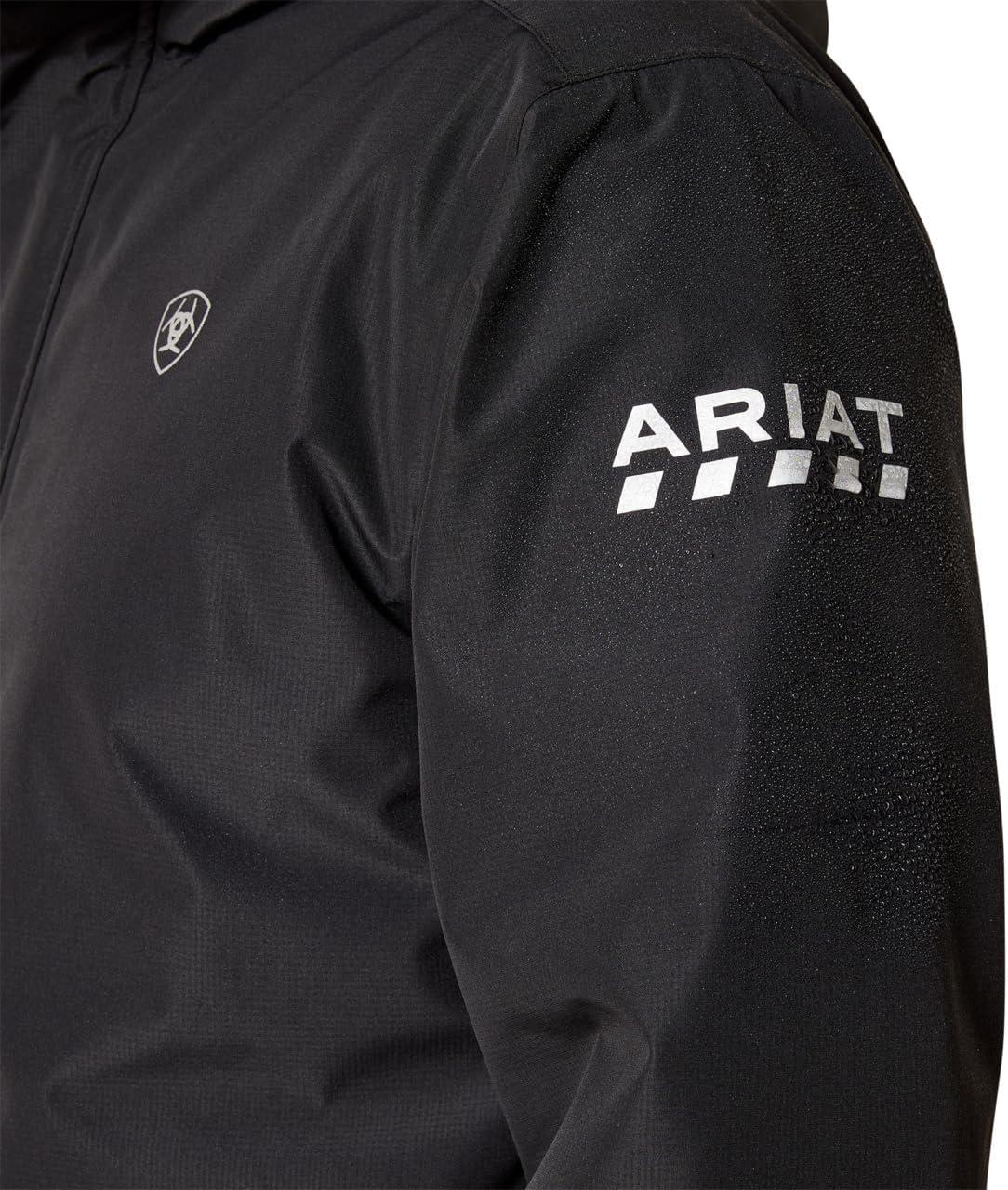 imageARIAT mens Rebar Stormshell Waterproof JacketBlack