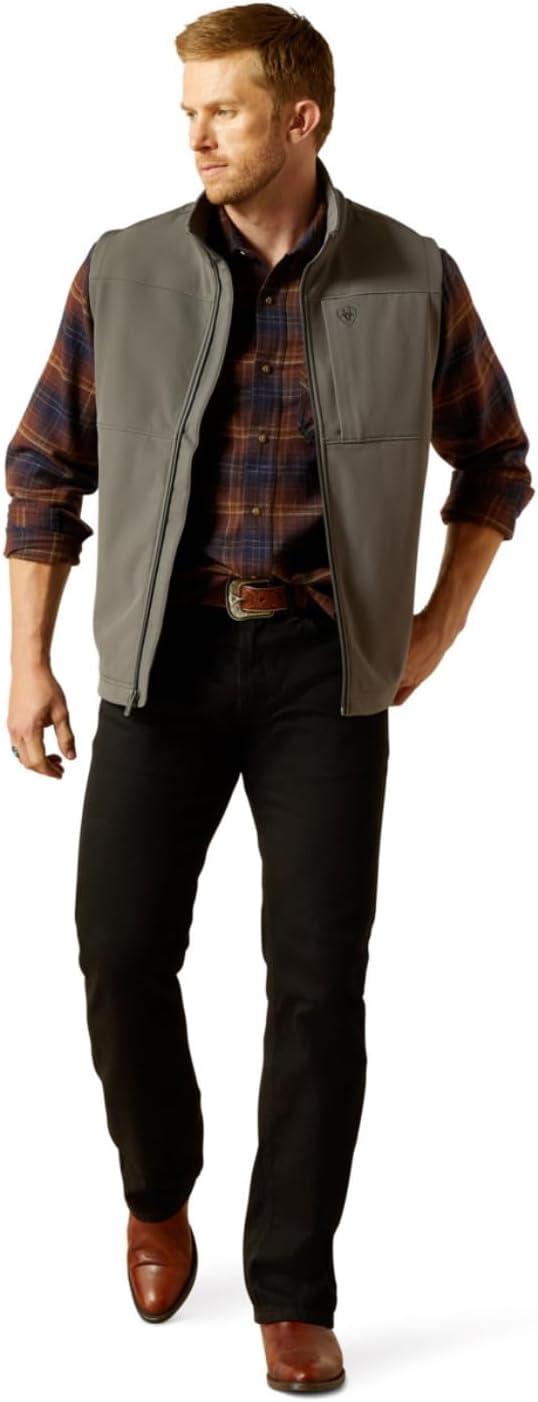 imageARIAT mens Vernon Softshell VestGrey
