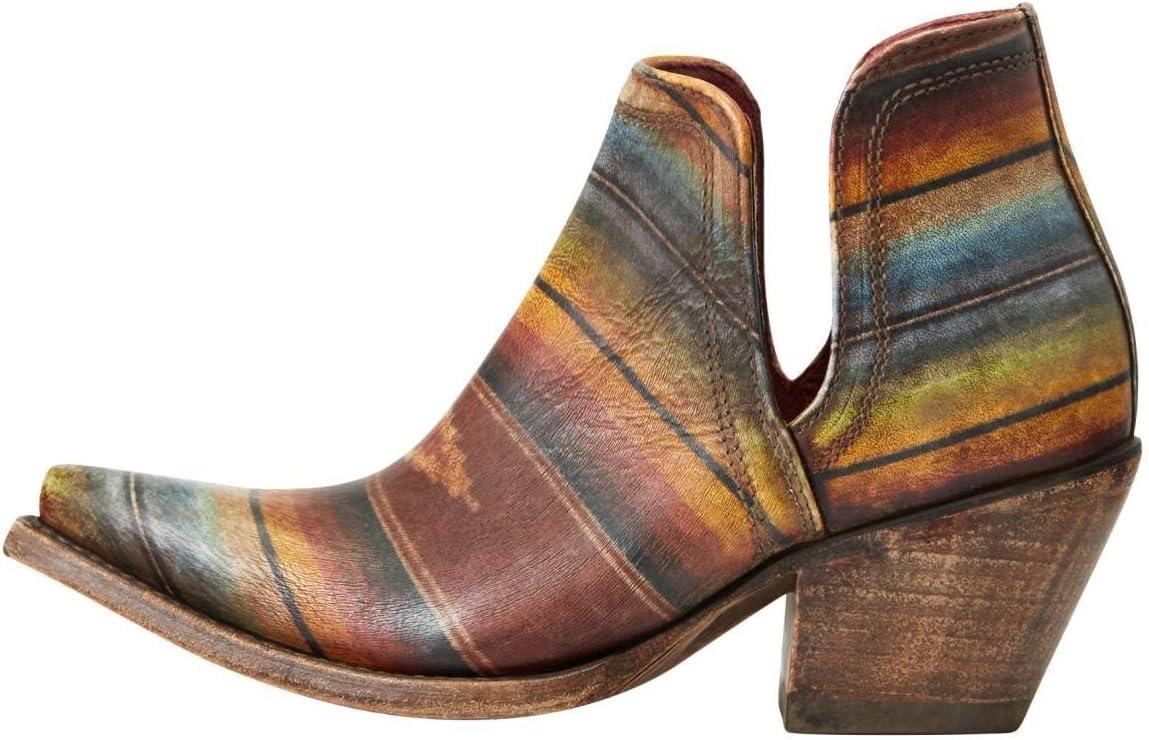 imageARIAT womens Dixon Chimayo Western BootAged Honey