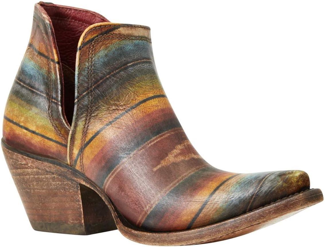 imageARIAT womens Dixon Chimayo Western BootAged Honey