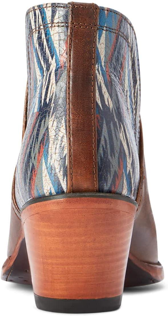 imageARIAT womens Dixon Chimayo Western BootFiery Tan