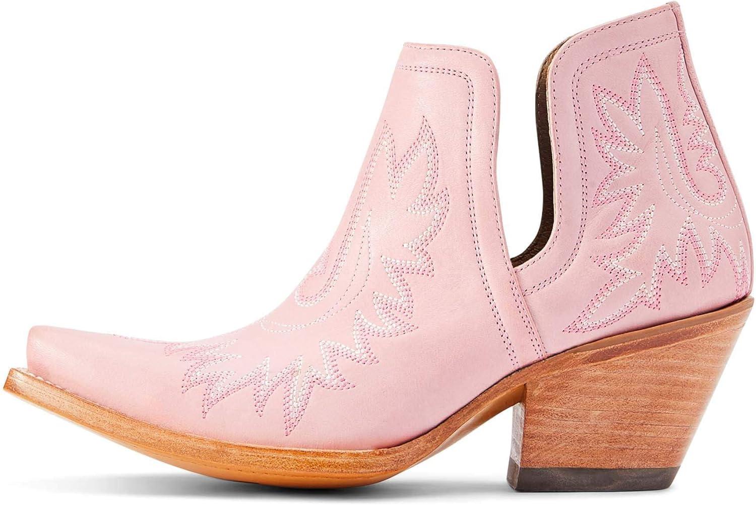 imageARIAT womens Dixon Chimayo Western BootPowder Pink