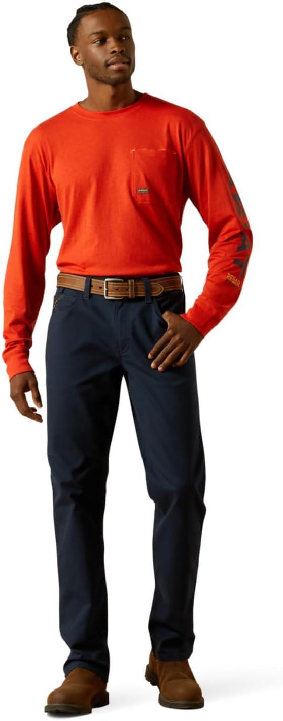 imageAriat Men Rebar M5 Straight DuraStretch Made Tough Straight Pant Dark Navy