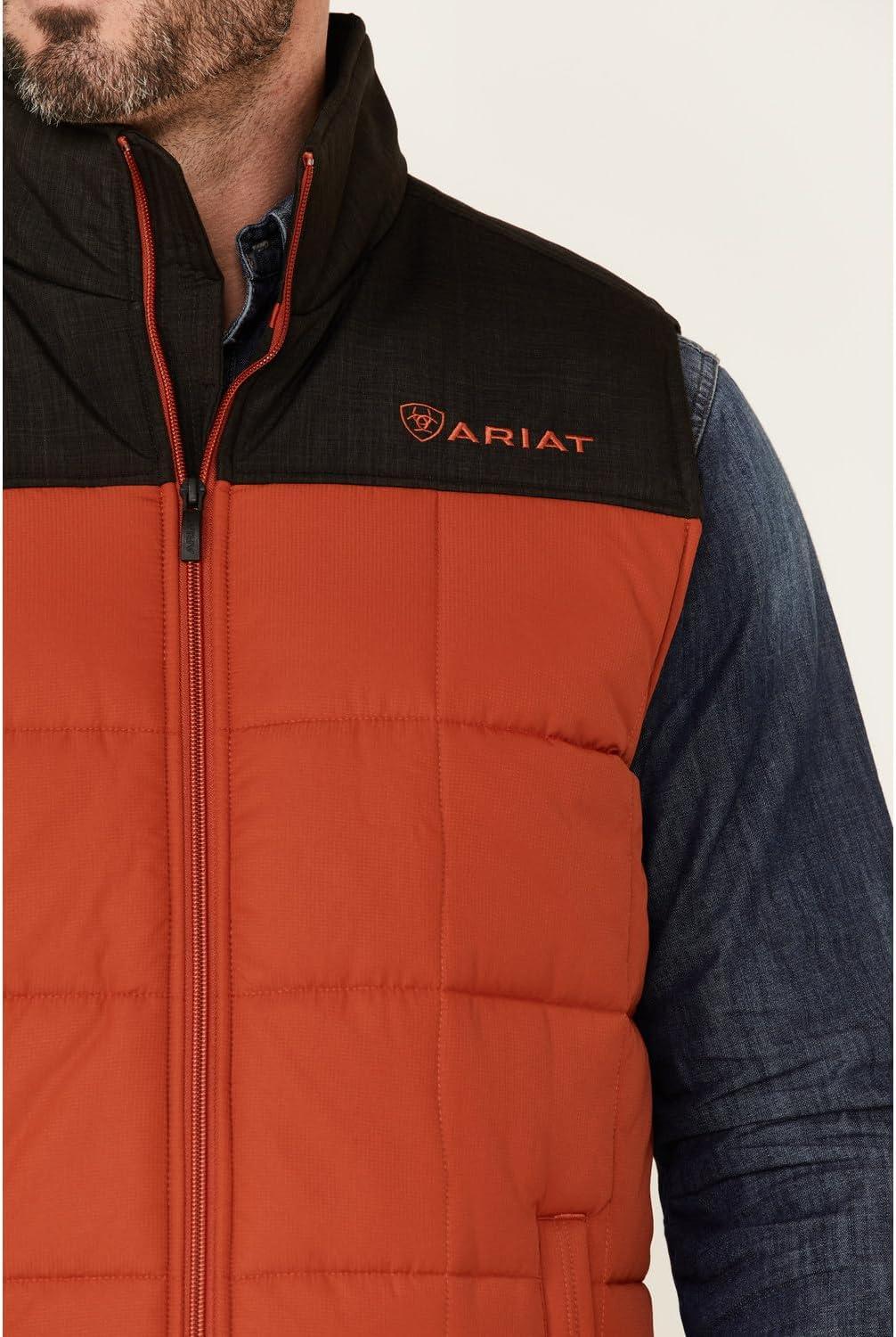 imageAriat Mens Cruis Insulated Chesnut And Navy VestRooibos TeaEspresso