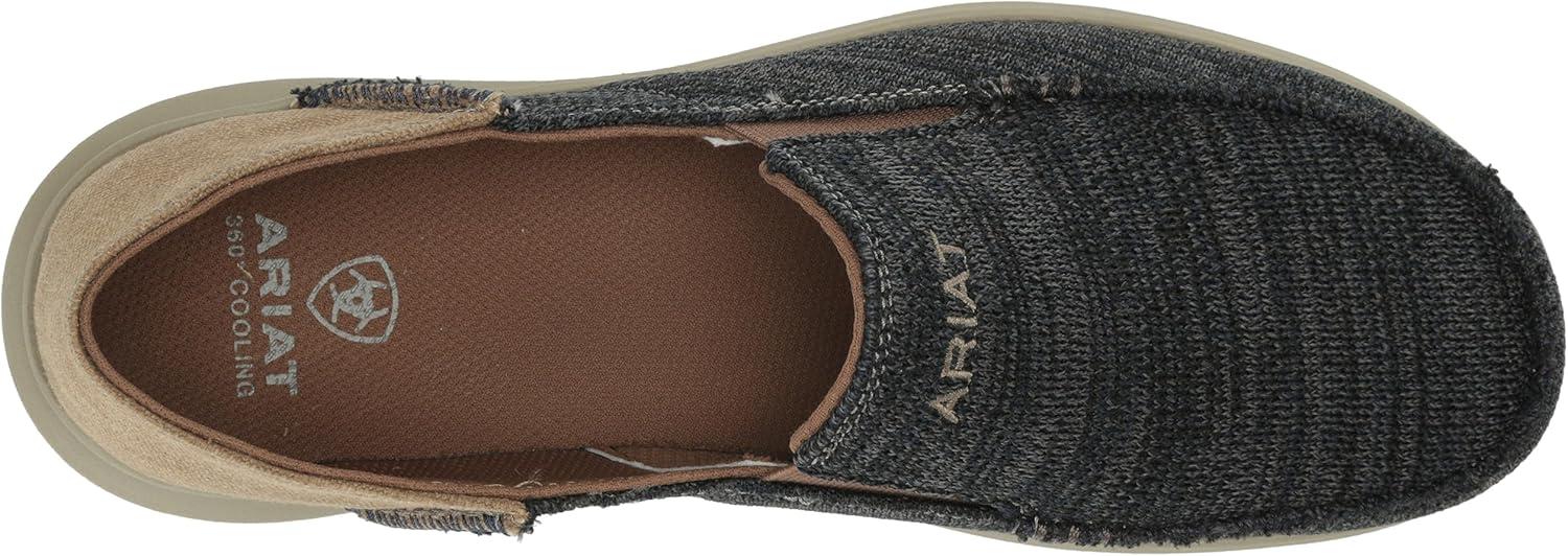 imageAriat Mens Hilo 360 Heather Tan Casual ShoeHeathered Denim