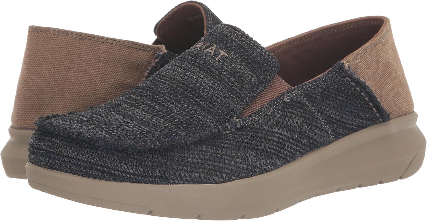 imageAriat Mens Hilo 360 Heather Tan Casual ShoeHeathered Denim