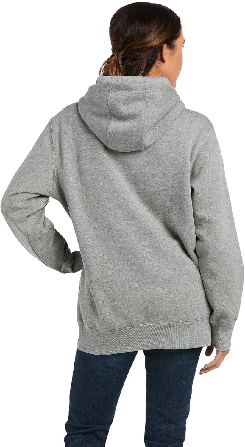 imageAriat Mens Hooded SweatshirtHeather Grey