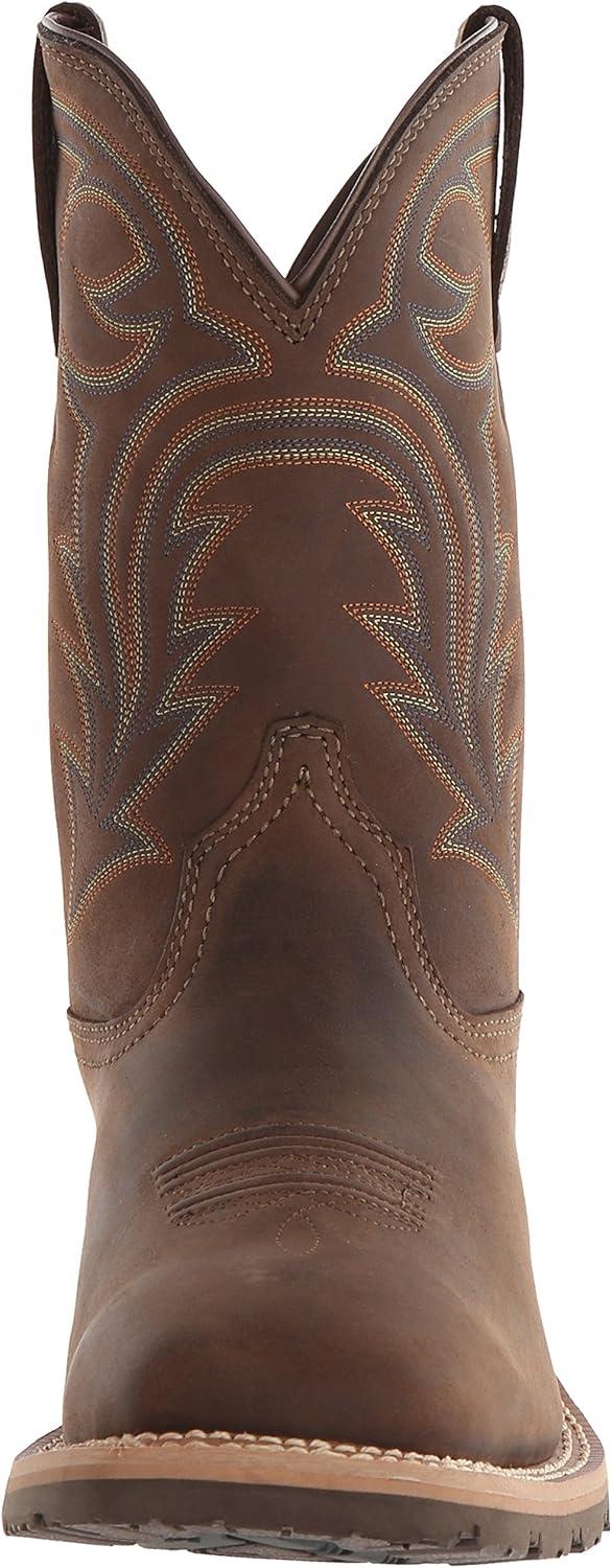 imageAriat Mens Hybrid Rancher H2OOily Distressed Brown