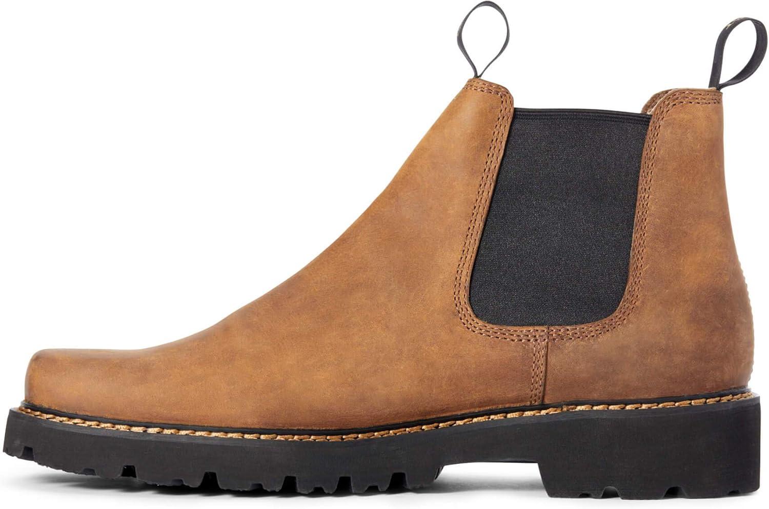 imageAriat Mens Spot Hog Western Cowboy BootFiddle Brown