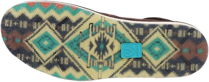 imageAriat Womens Cruiser Casual ShoeChocolate SuedeRio Arriba Turquoise