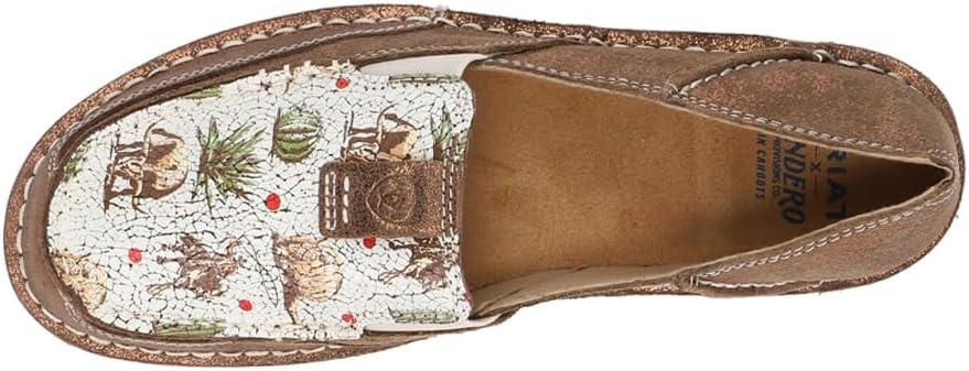 imageAriat Womens Cruiser Casual ShoeCopper MetallicMulti Nueces Print