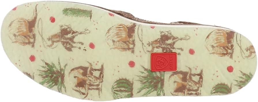 imageAriat Womens Cruiser Casual ShoeCopper MetallicMulti Nueces Print