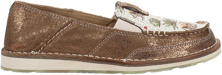 imageAriat Womens Cruiser Casual ShoeCopper MetallicMulti Nueces Print