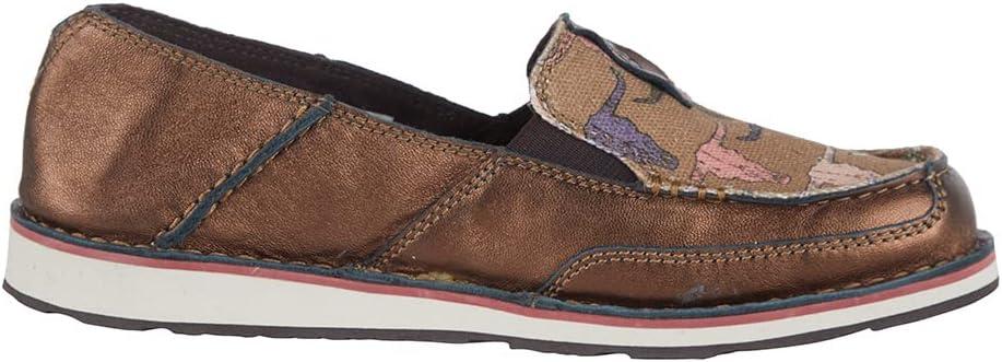 imageAriat Womens Cruiser Casual ShoeMetallic Bronze