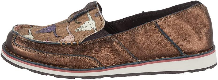imageAriat Womens Cruiser Casual ShoeMetallic Bronze